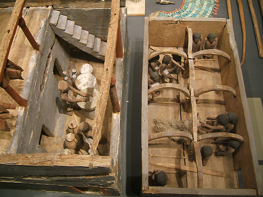 Model of Egyptian mill